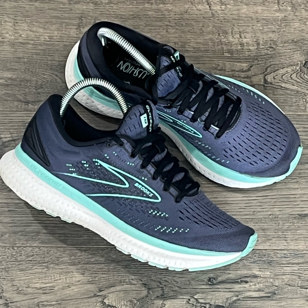 Brooks Glycerin 19 Blue - 120343-1B-473 Women Size 8.5